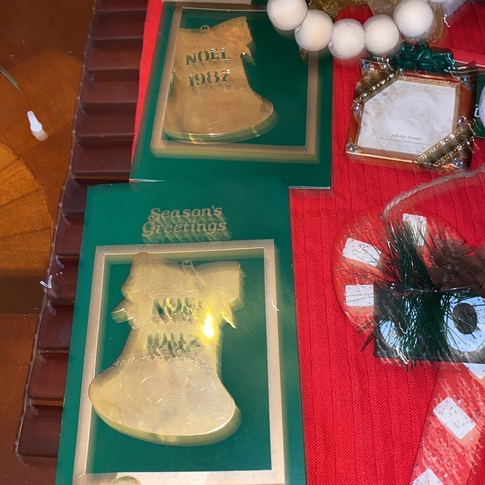 Bundle of vintage, new Christmas Ornaments - Picture 2 of 6